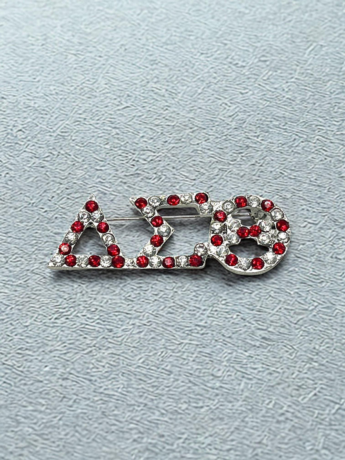 Delta Sigma Theta Letters Brooch Pen
