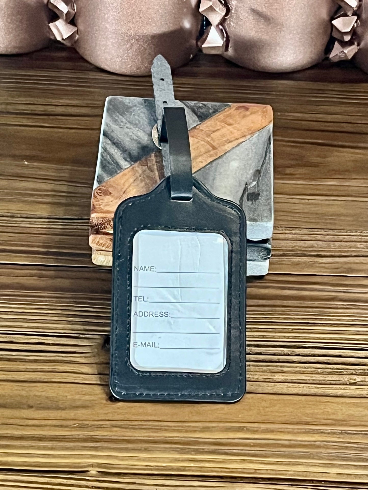 Zeta Phi Beta Luggage Tag