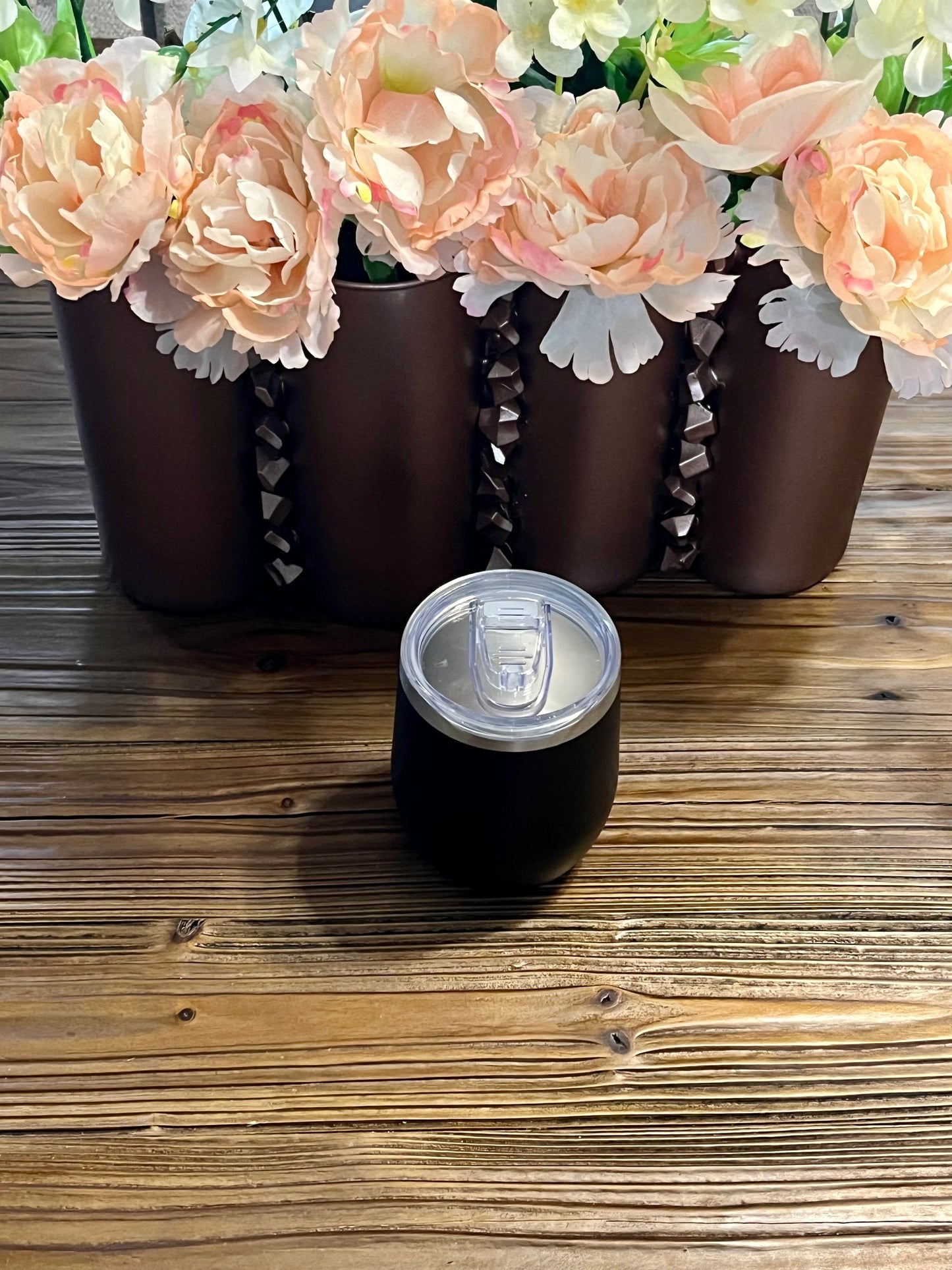 Alpha Sigma Theta Sorority Wine Personalized Tumbler