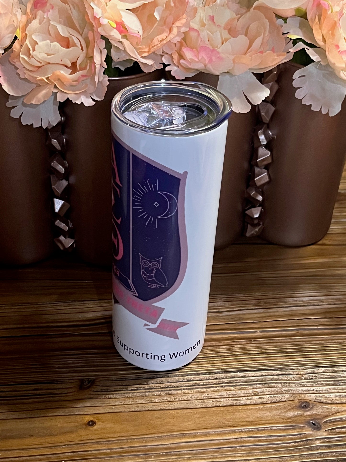Alpha Sigma Theta Sorority 20oz Tumbler