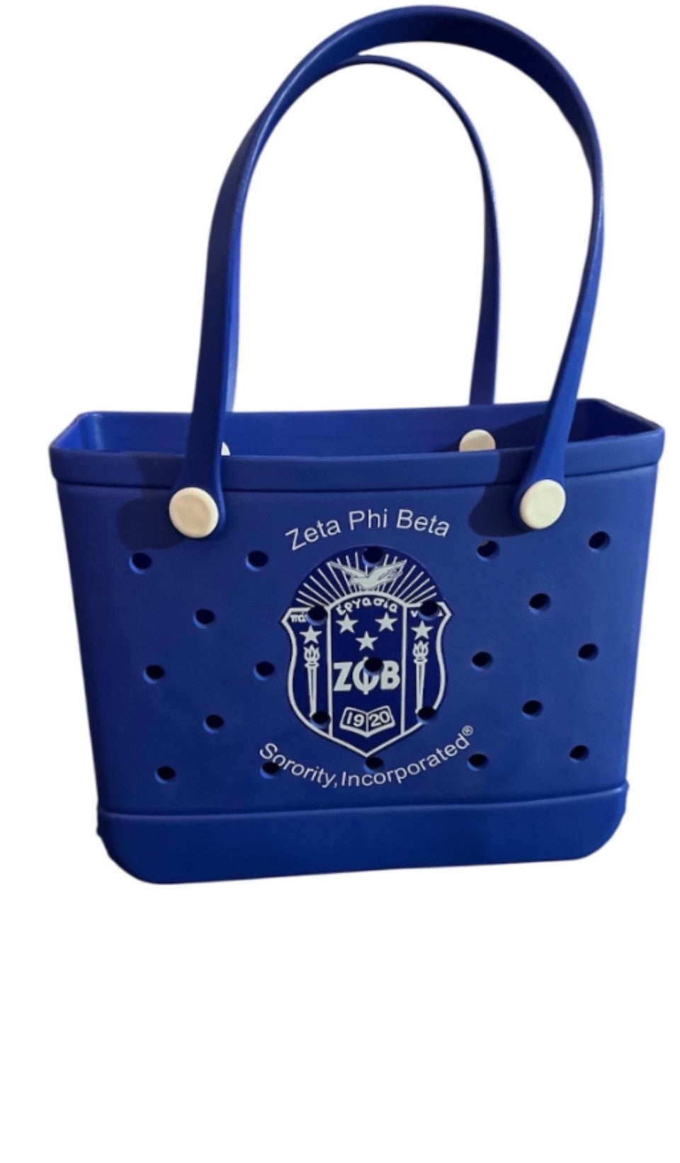 Zeta Phi Beta Shield Carry Beach Shopping Bag