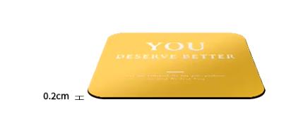 Waterproof Non-slip Coasters Stainless Steel Cup mat cup pad for Tabletop Protection 6X/6PCS