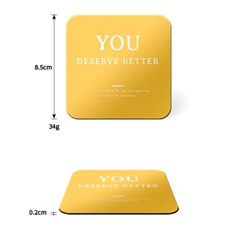 Non-slip Coasters Stainless Steel