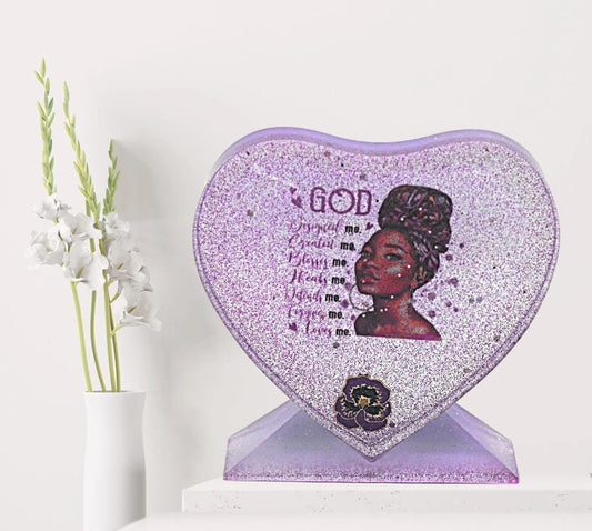 Customized Blessing Heart