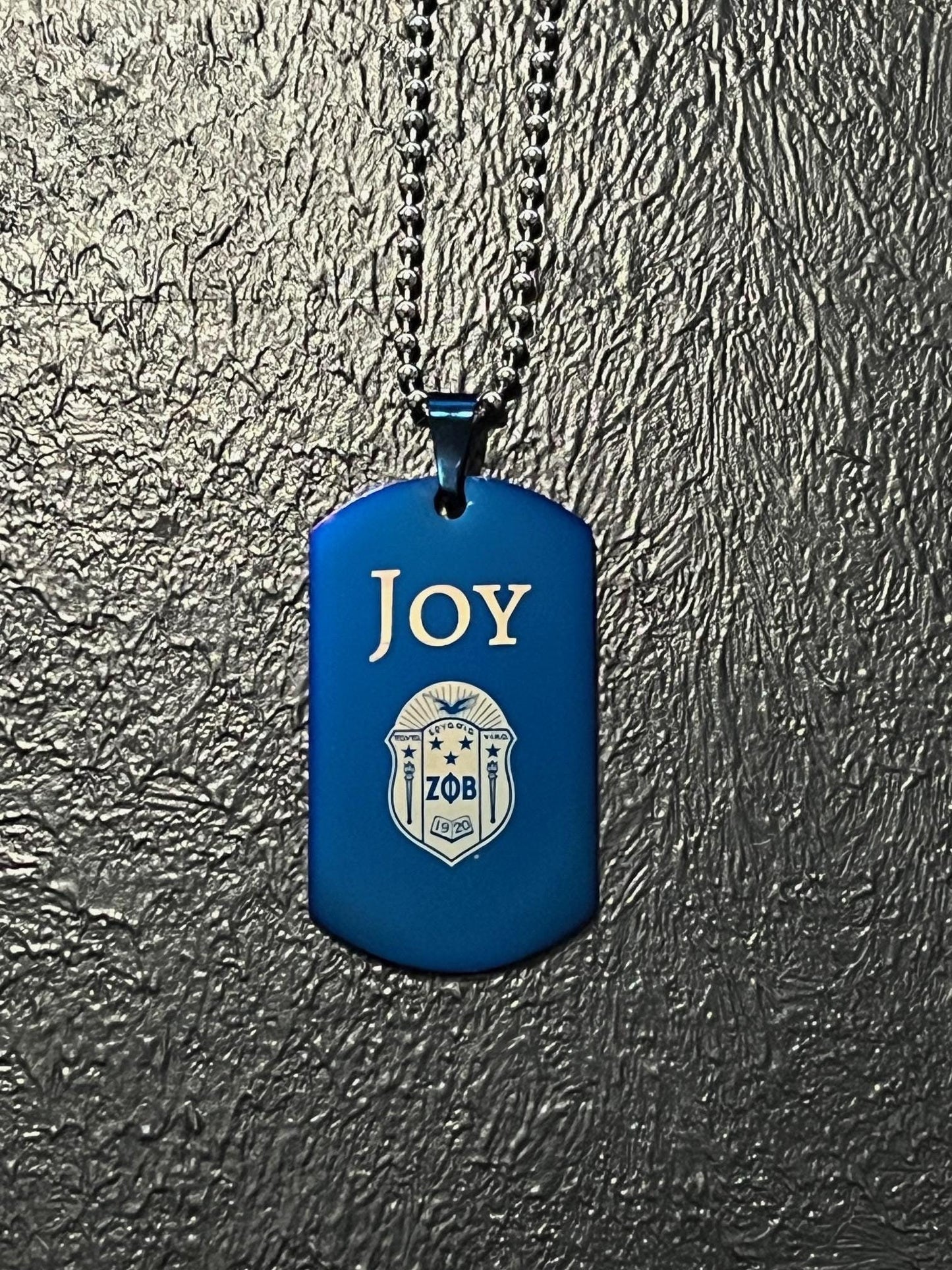 Zeta Phi Beta ID Necklace