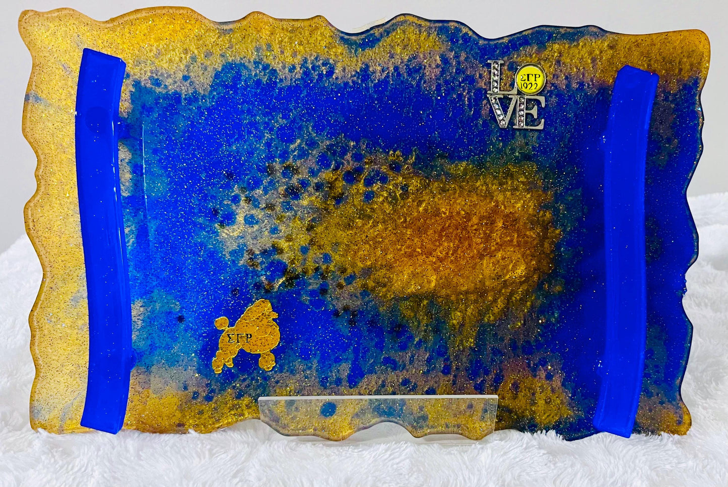 Sigma Gamma Rho Inspired Tray