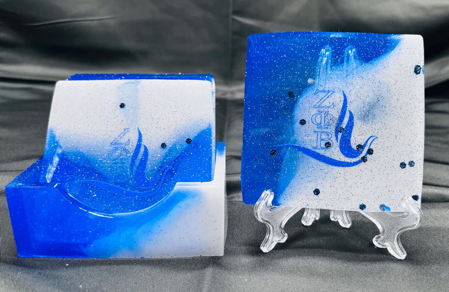 Zeta Coaster Resin w Holder