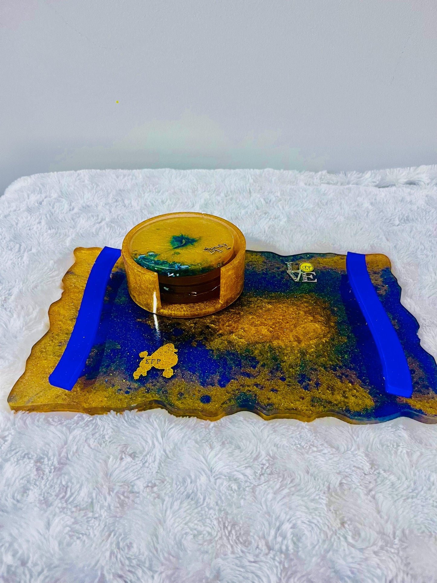 Sigma Gamma Rho Inspired Tray