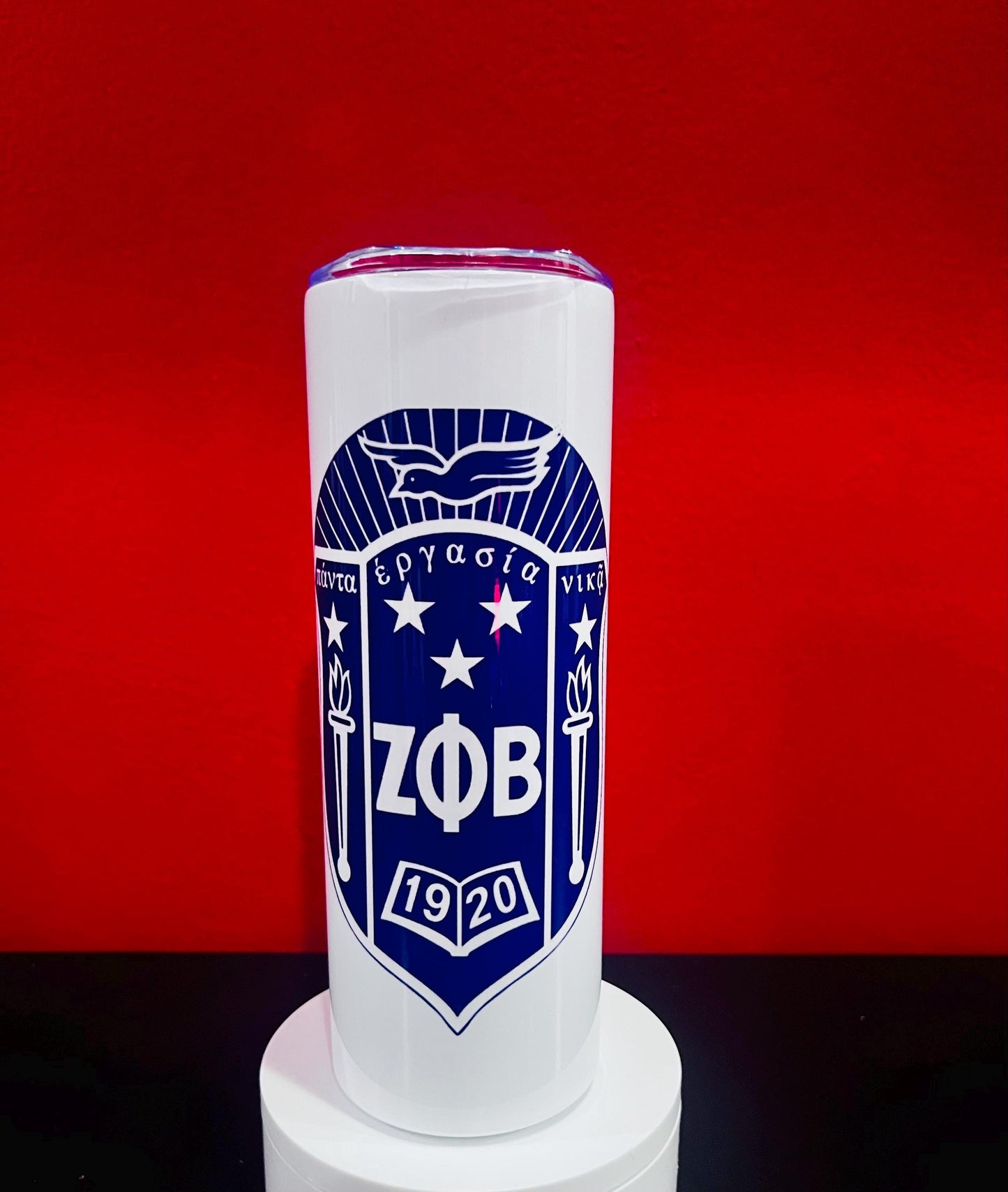 Zeta Phi Beta Shield 20oz Tumbler