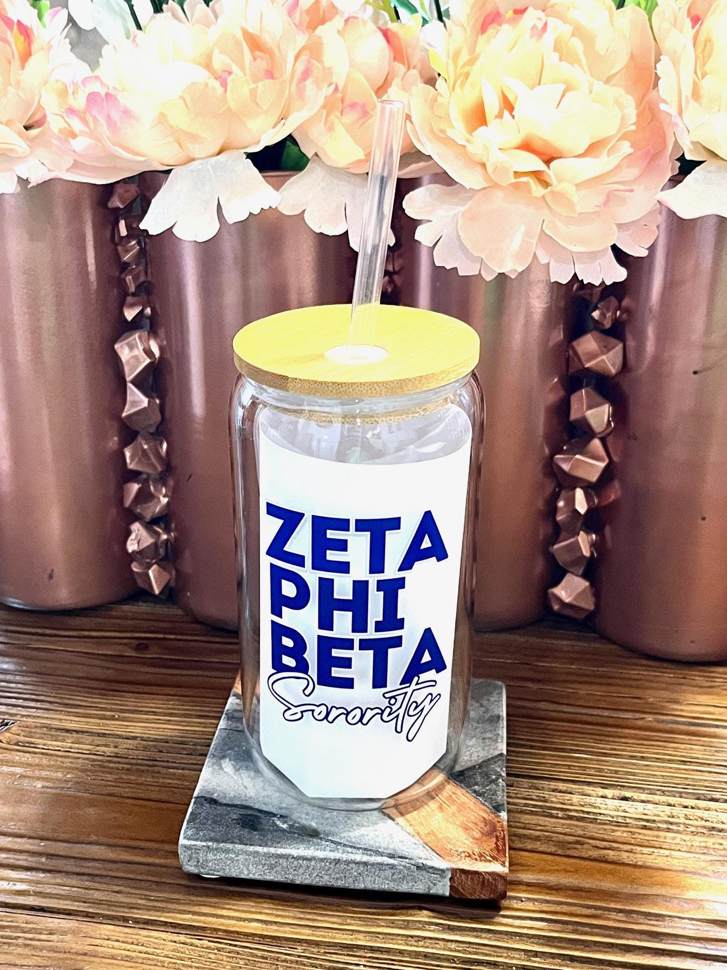 Zeta Phi Beta 16oz Hard Plastic Cup