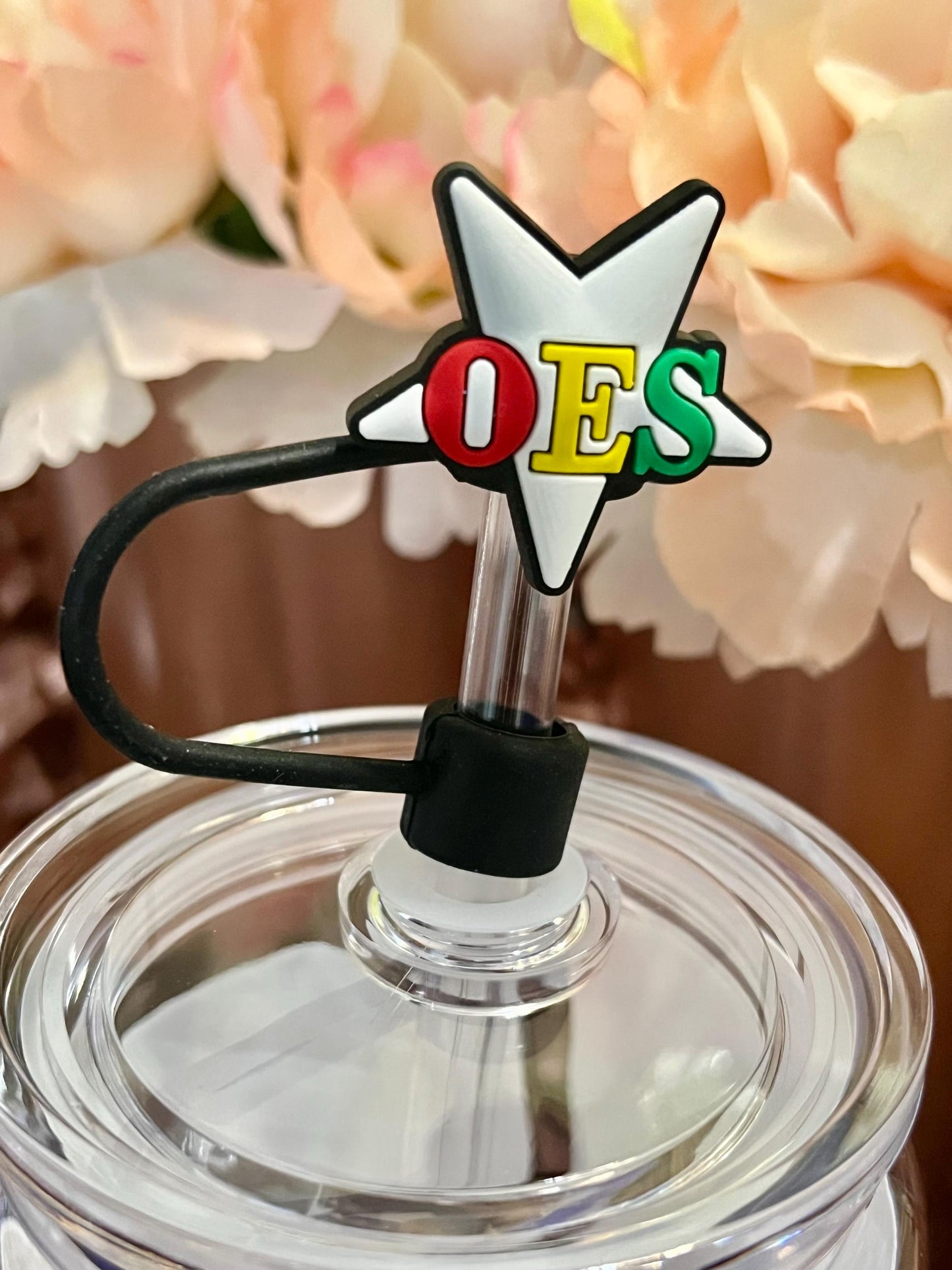 OES 16oz Cup with Straw and Straw Cover