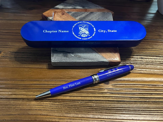 Phi Beta Sigma Pen with Case