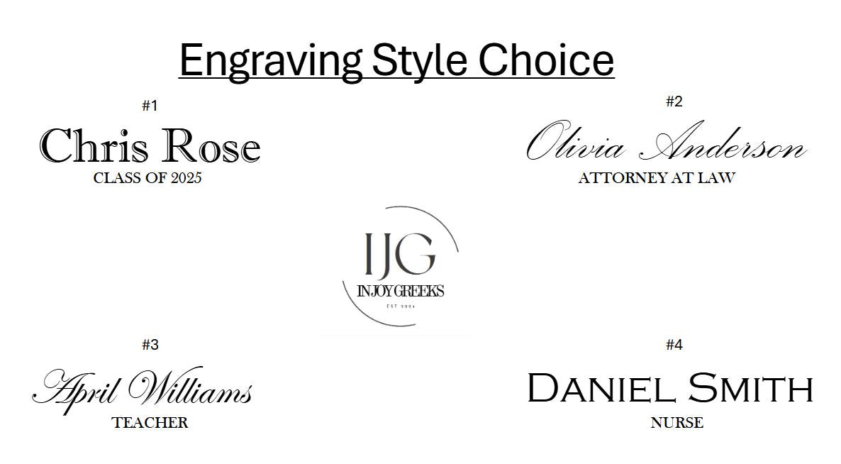 Personalized Professional Engraved Pen Set