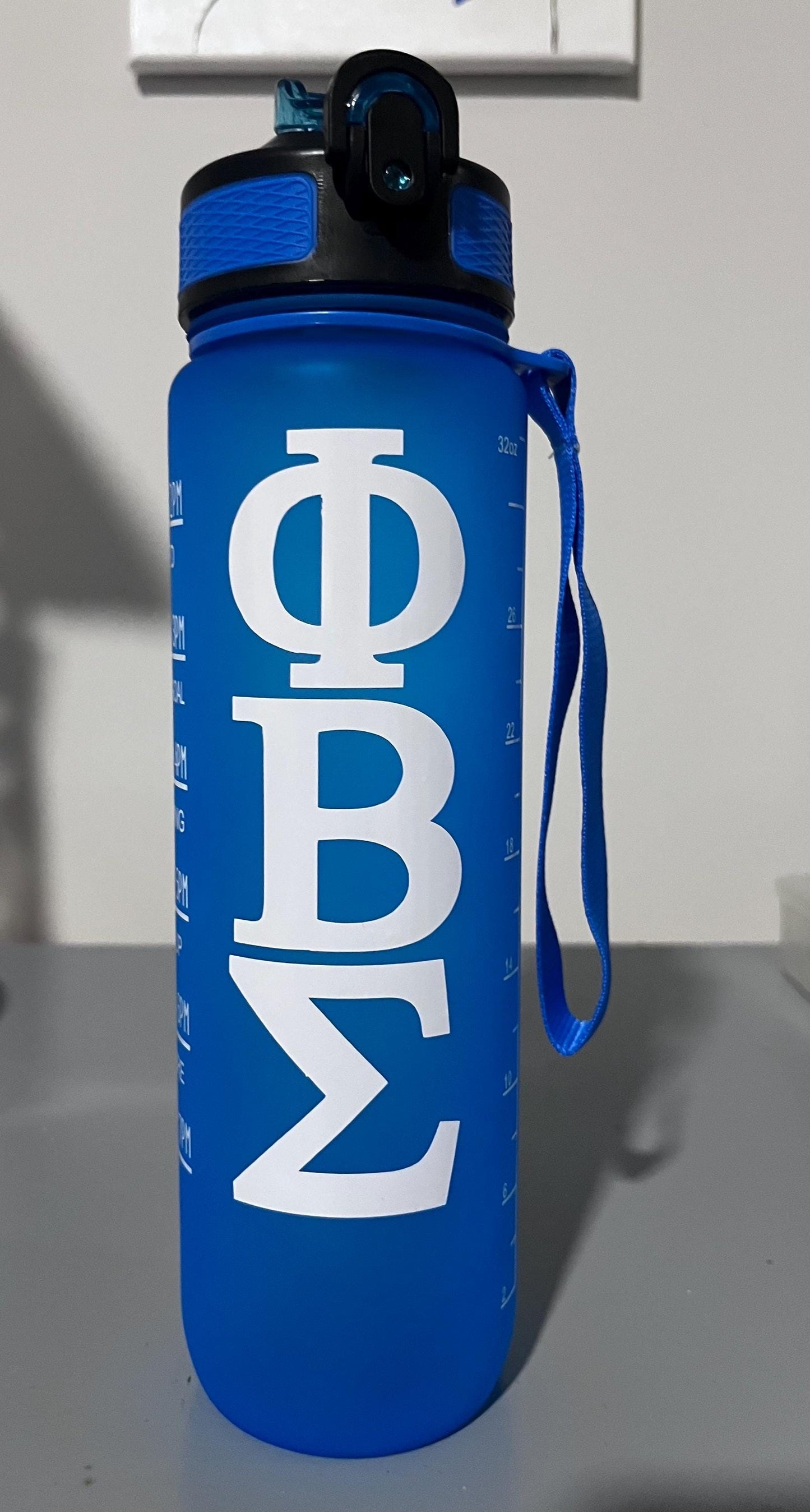 Phi Beta Sigma 32 oz Water Bottle