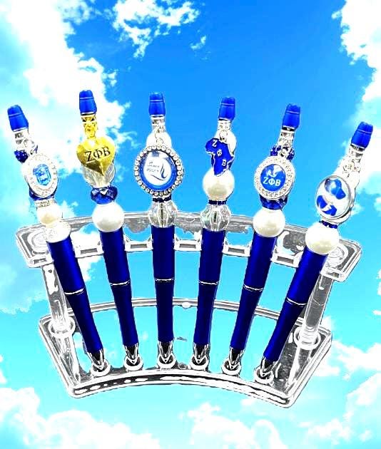 Zeta Phi Beta Jewelry Pens