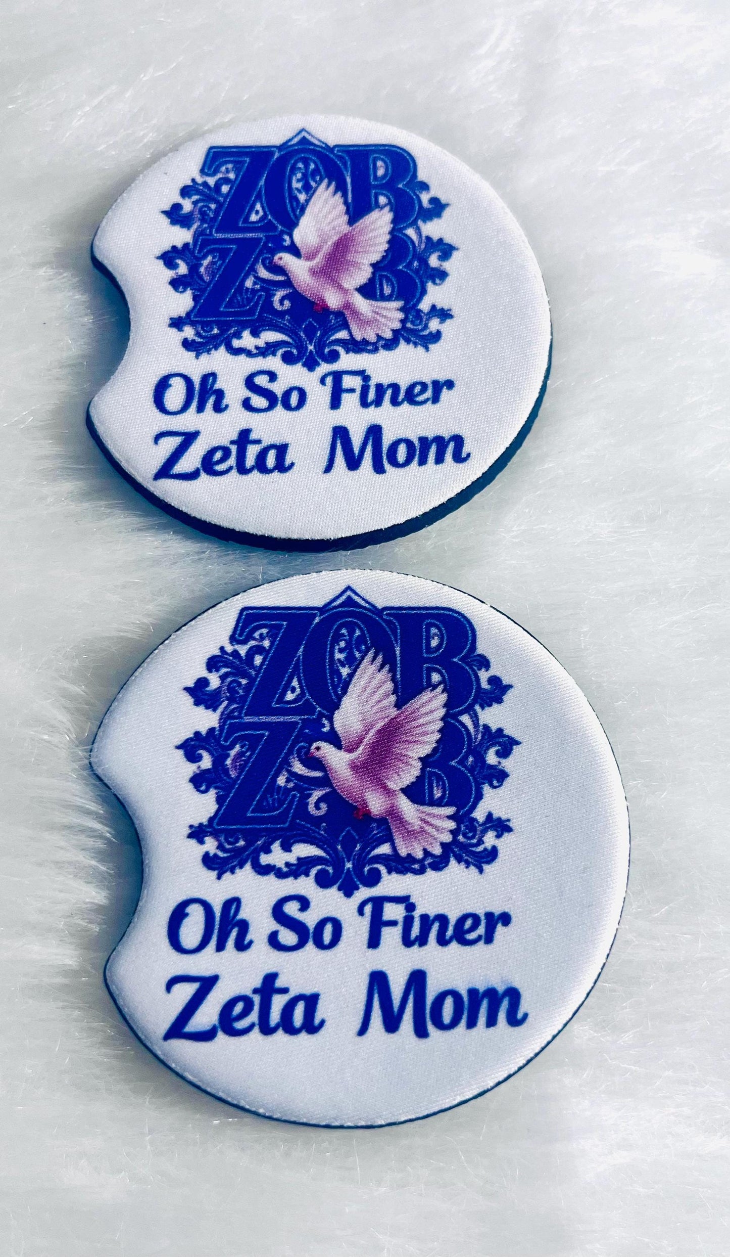 Zeta Mom Car Coaster