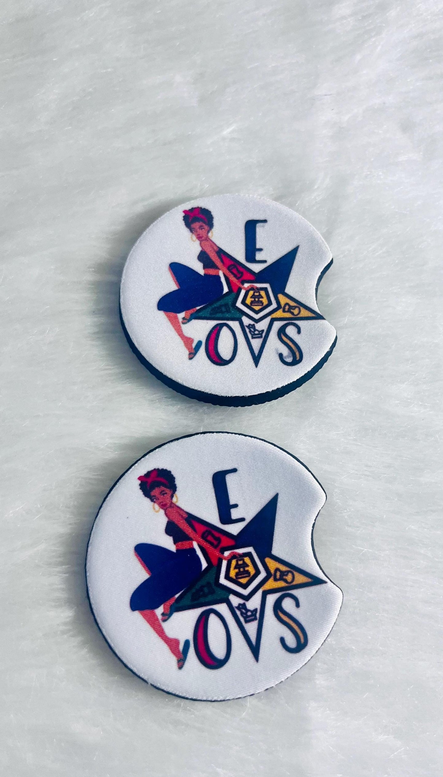 Eastern Star OES Car Coaster