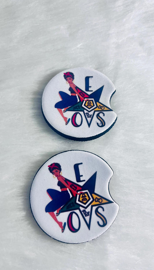 Eastern Star OES Car Coaster