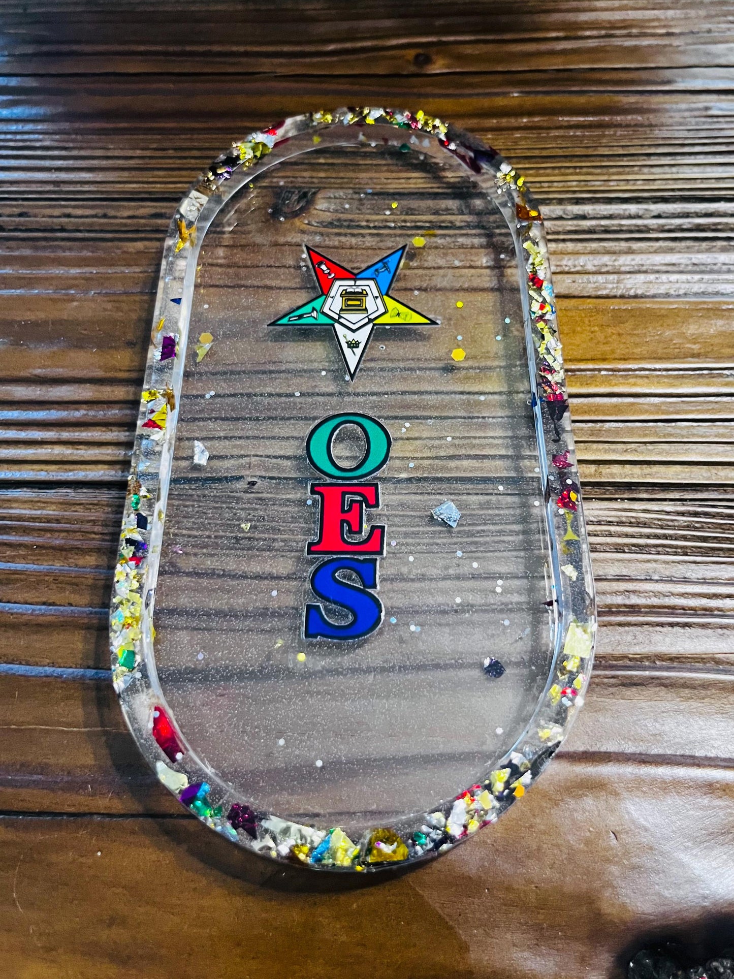 Order of the Eastern Star Trinket Tray