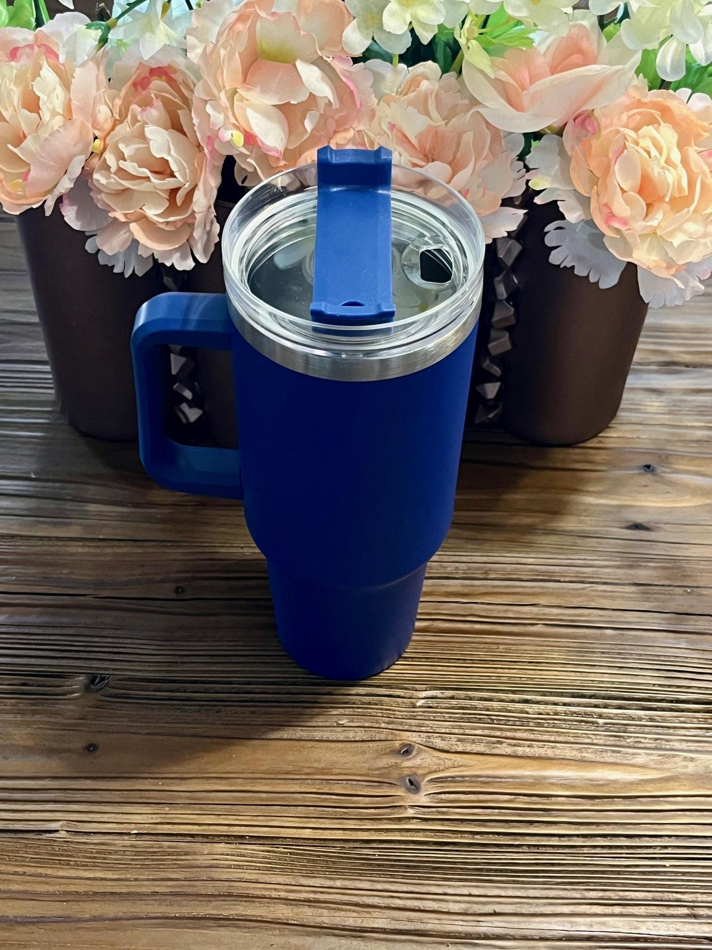 Custom Laser Engraved Zeta Phi Beta Tumbler 40oz with Straw