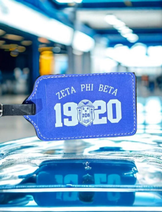 Zeta Phi Beta 1920 Luggage Tag