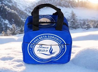Zeta Phi Beta Lunch Bag Dove 1920
