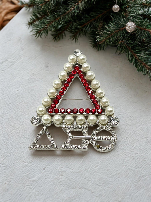 Delta Sigma Theta Delta Letter Brooch Pen
