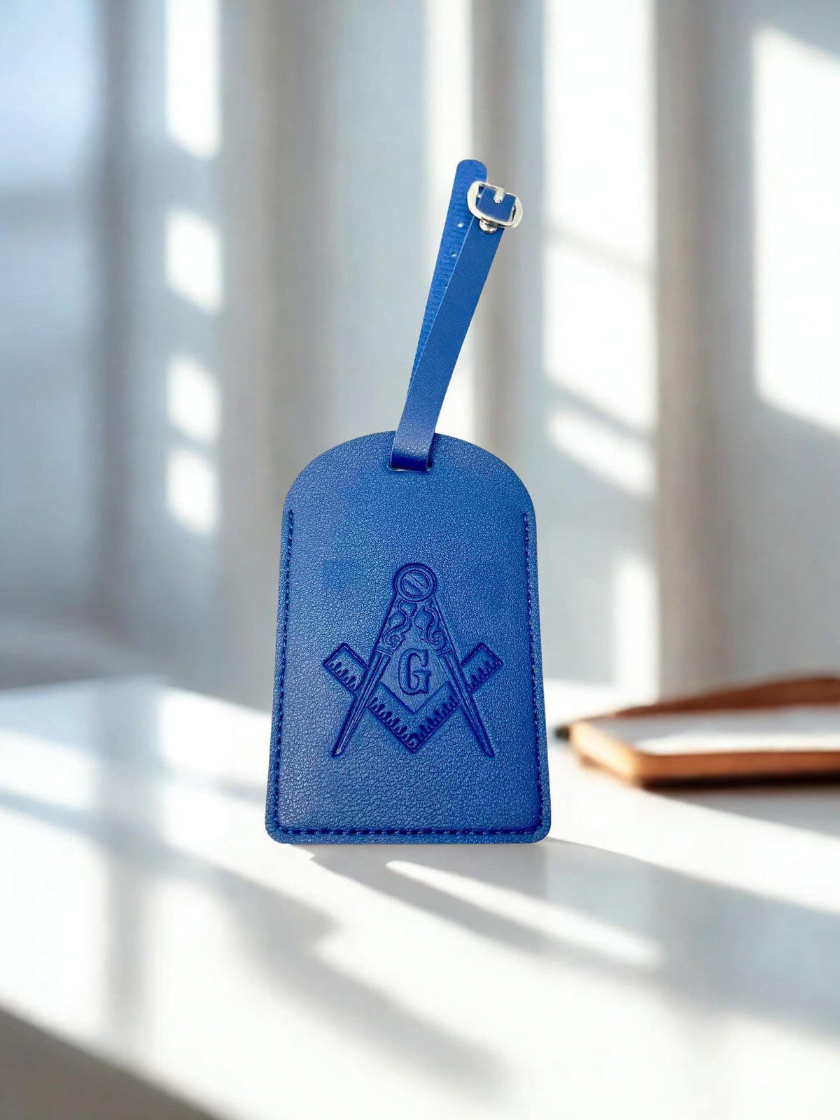 Masonic Luggage Tag: Traveling Bag Tag