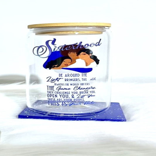 Customized Glass With Top