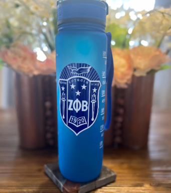 Zeta Phi Beta 32oz Water Bottle