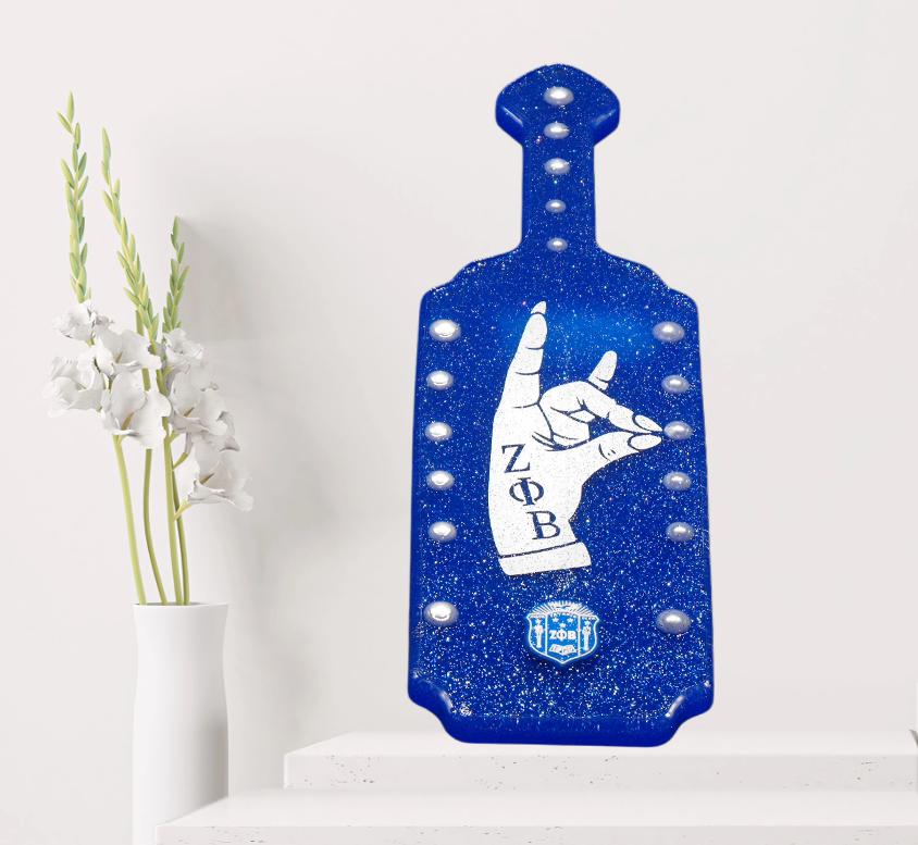 Zeta Phi Beta Paddle
