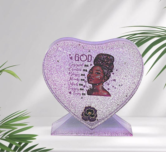 Customized Blessing Heart