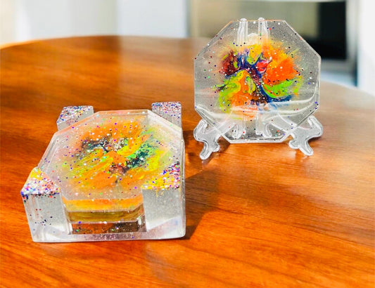 Pride Coasters  Resin