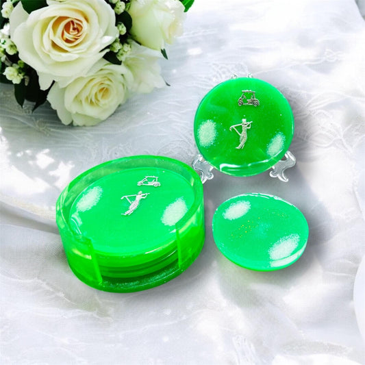 Golf lovers inspired coaster