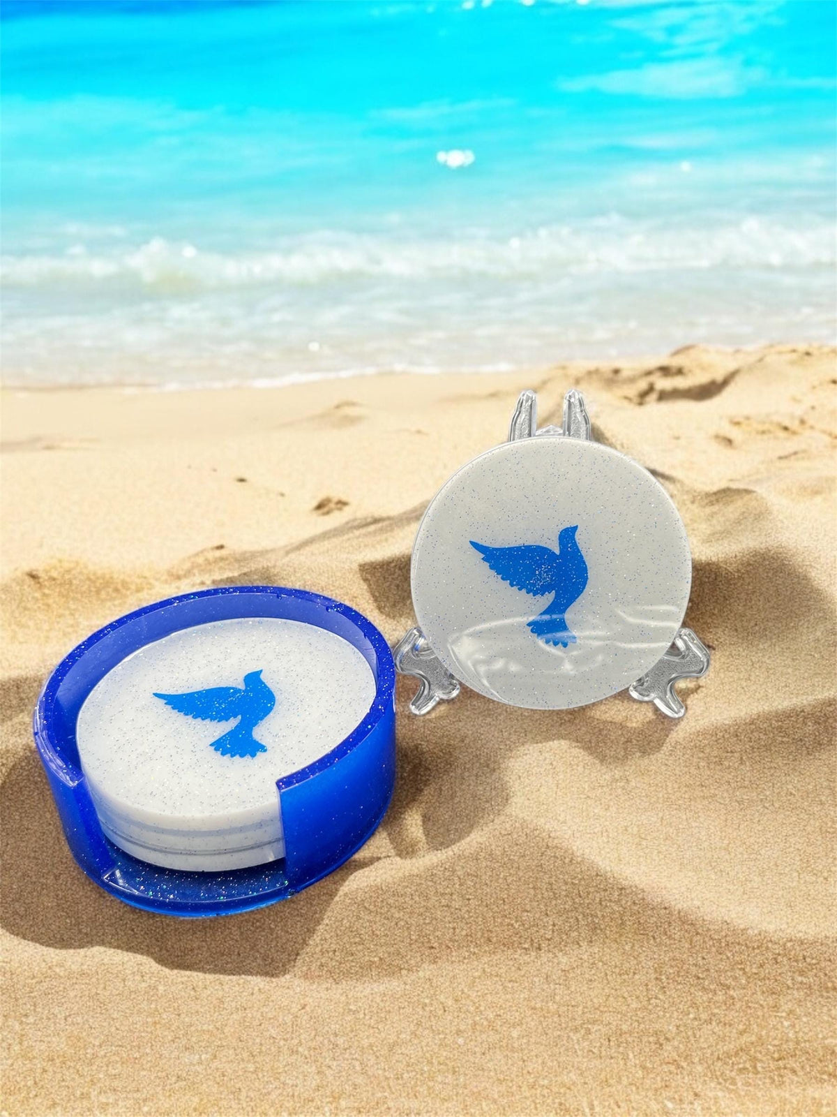 Zeta  Dove Coaster Resin