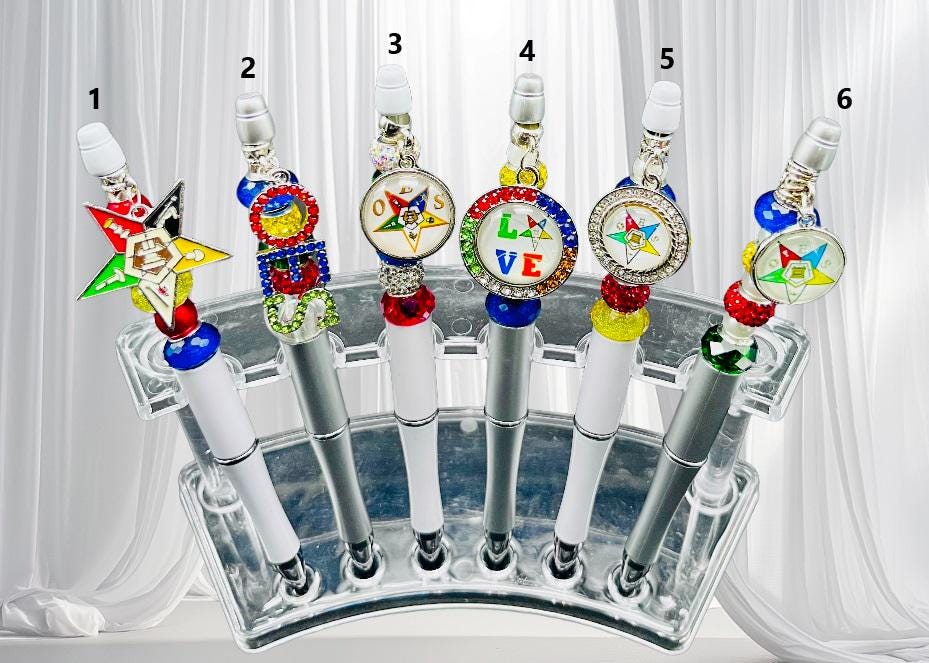 OES- Order of the Eastern Star Pens 1X/1PCS