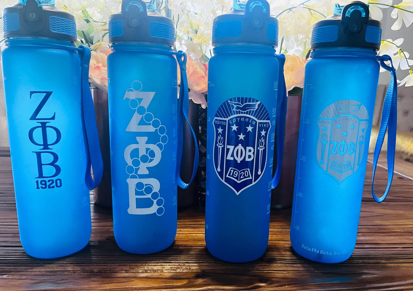 Zeta Phi Beta 32oz Water Bottle