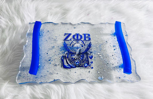 Customize Zeta Phi Beta Tray