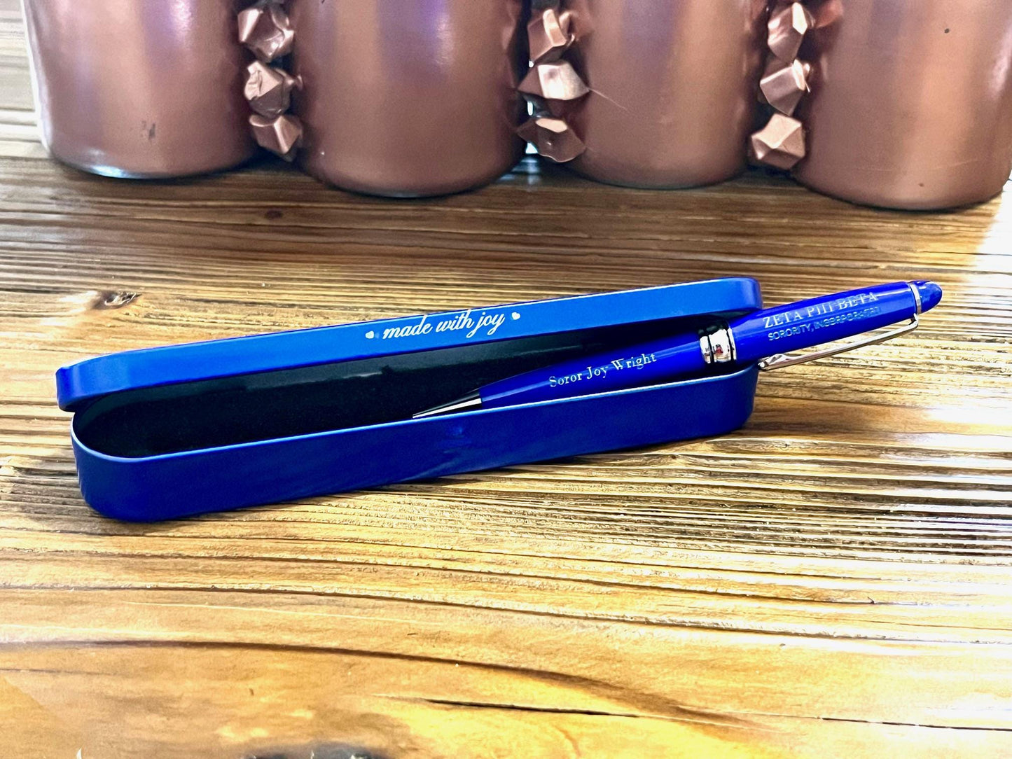 Zeta Phi Beta Pen w Case