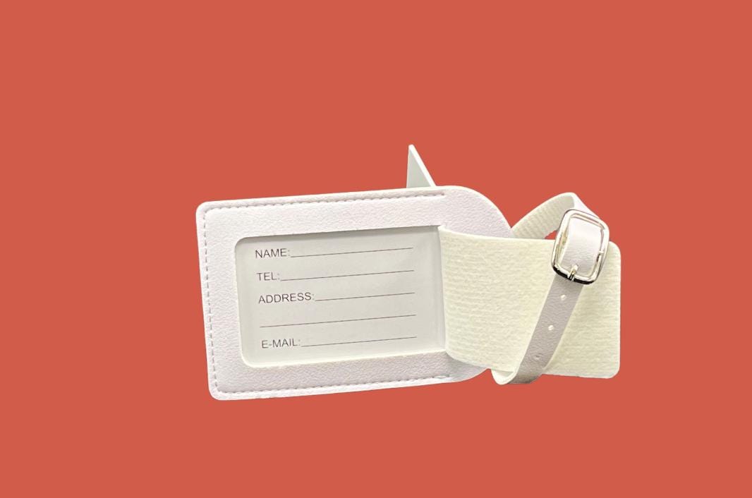 OES Luggage Tag: Personalized Eastern Star Travel Accessory