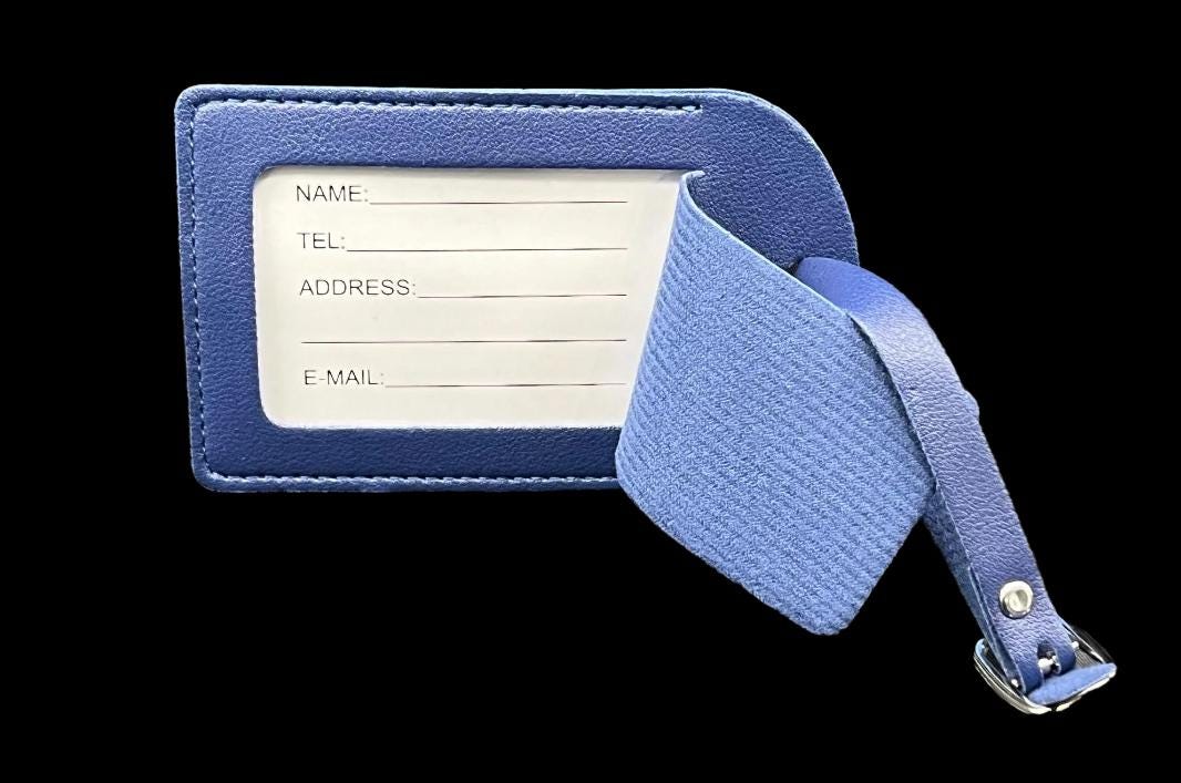 Masonic Luggage Tag: Traveling Bag Tag