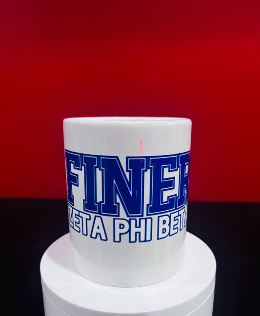 Zeta Phi Beta  Finner Coffe Mug