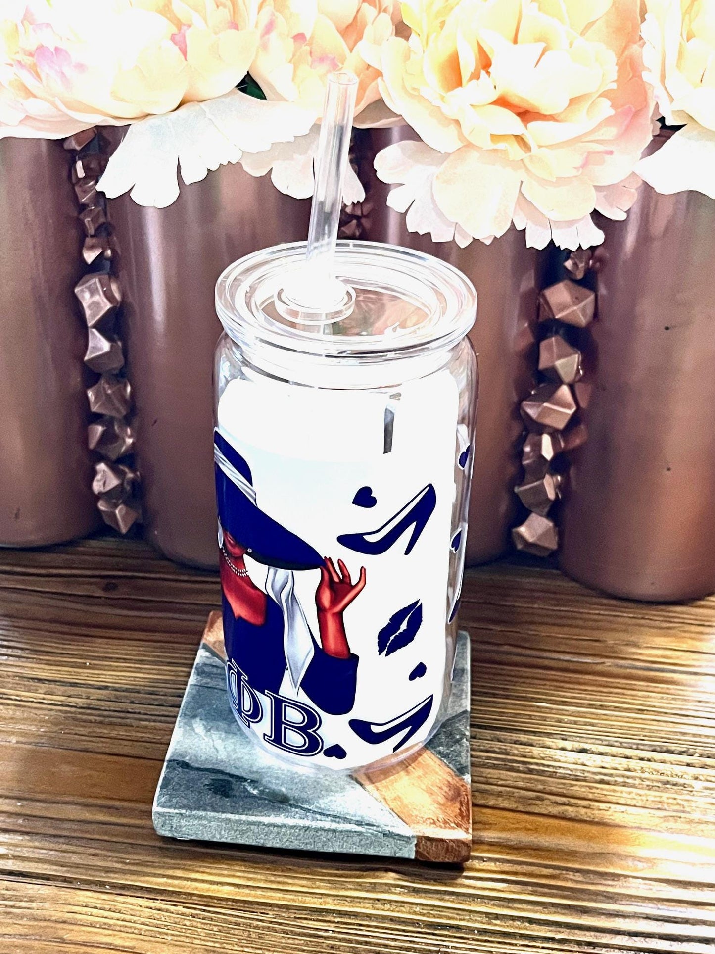 Zeta Phi Beta Lady 16oz Cup