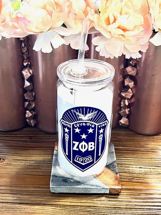 Zeta Phi Beta Shield 16oz Cup