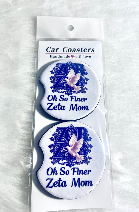 Zeta Mom Car Coaster