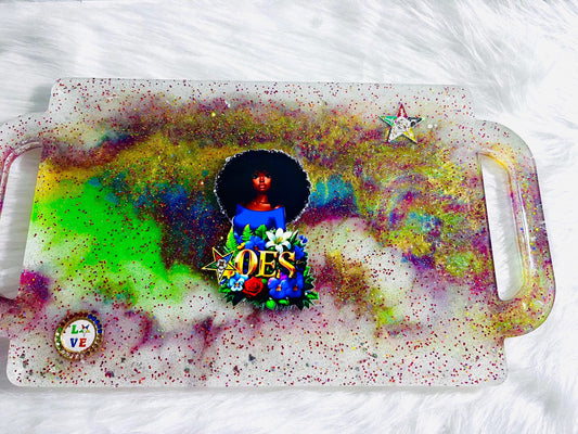 Eastern Star Inspired Tray