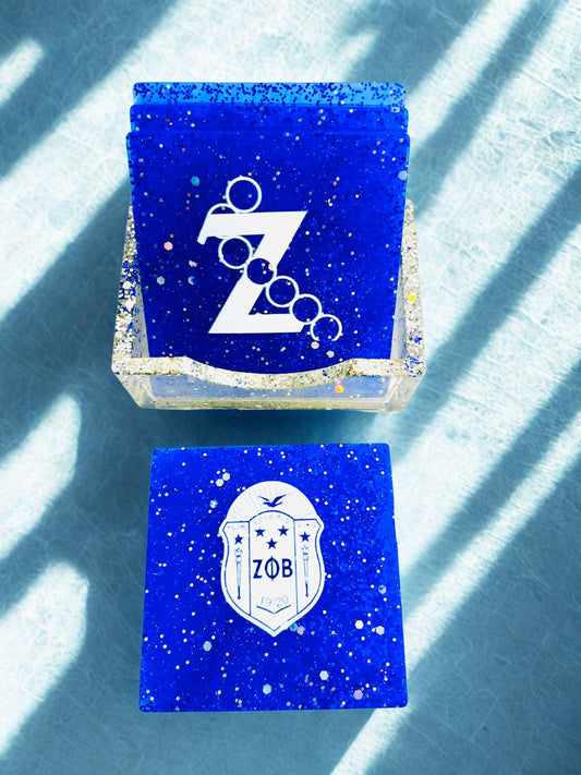 Zeta Shield Coaster Resin