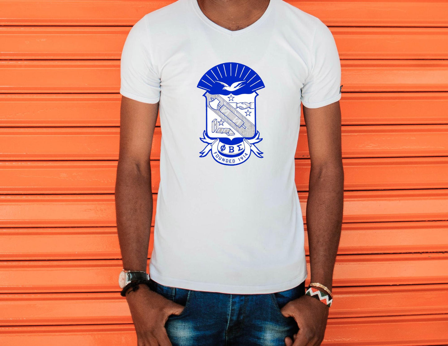 Phi Beta Sigma Fraternity Shield T-Shirt