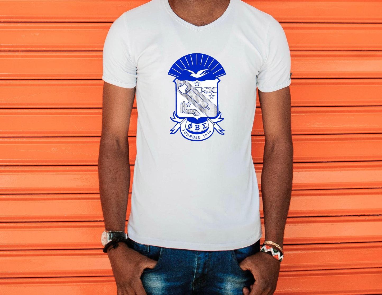 Phi Beta Sigma Fraternity Shield T-Shirt