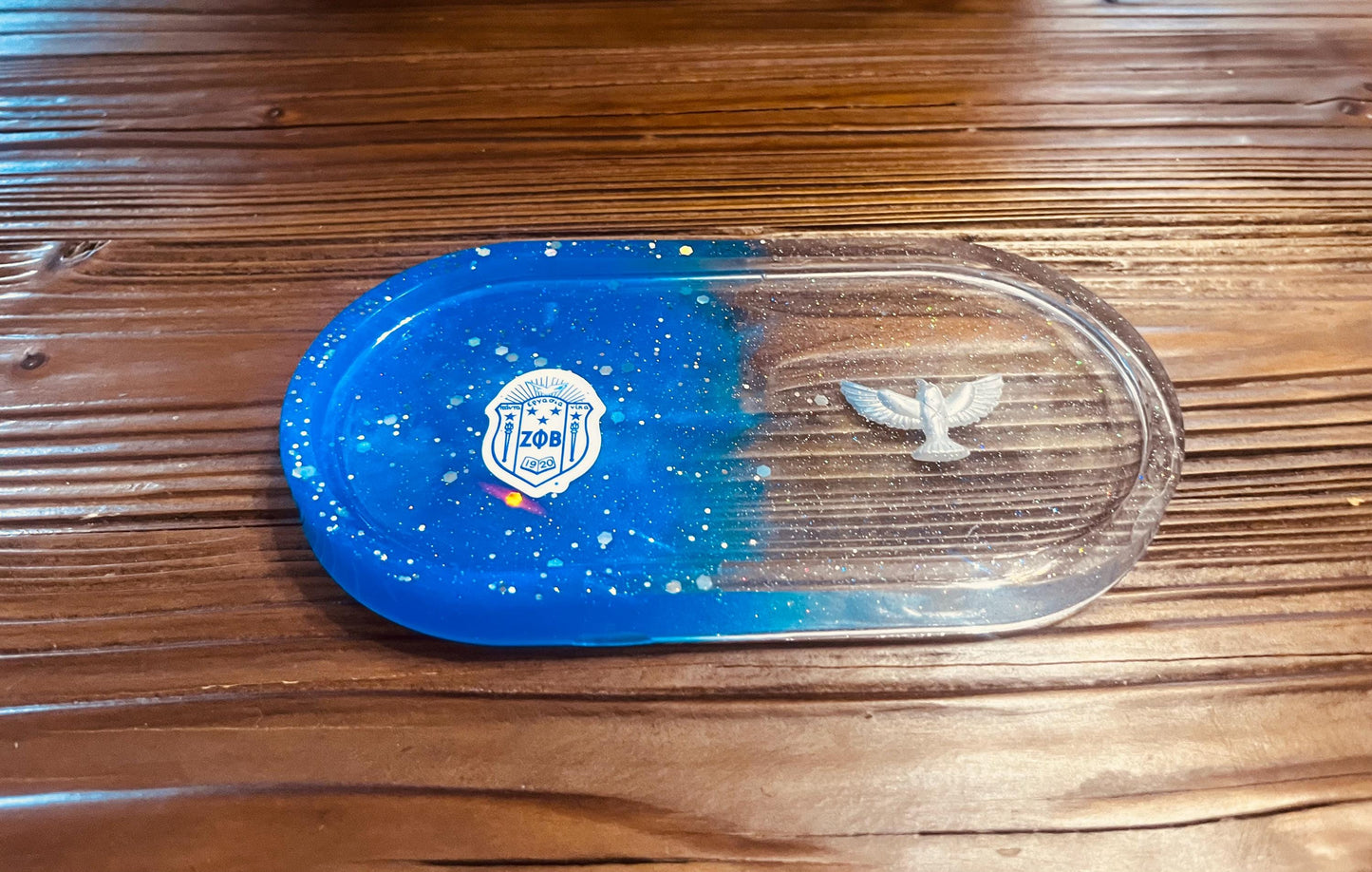 Zeta Phi Beta Dove Trinket Tray.